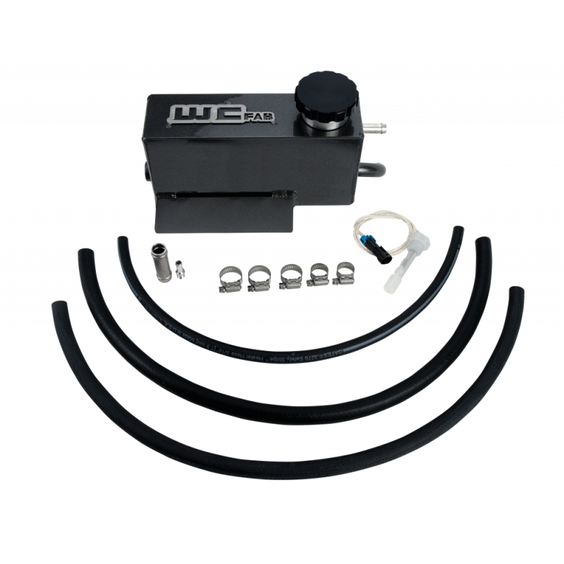 2011-2016 Duramax Twin Turbo Coolant Tank Kit (WCF100644)-Coolant Tanks-Wehrli Custom Fabrication-Dirty Diesel Customs