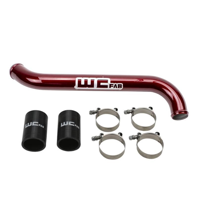 2011-2016 Duramax Upper Coolant Pipe (WCF100696)-Coolant Pipes-Wehrli Custom Fabrication-Dirty Diesel Customs