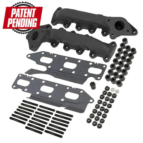 2011-2016 Ford F-150 EcoBoost Exhaust Manifolds (1043001)-Exhaust Manifold-BD Diesel-Dirty Diesel Customs