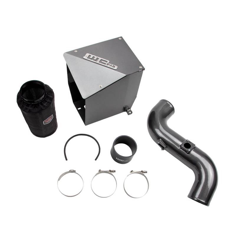 2011-2016 LML Duramax 4" Intake Kit w/ Airbox (WCF100194)-Intake Kit-Wehrli Custom Fabrication-Dirty Diesel Customs