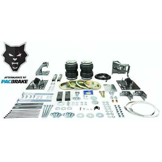 2011-2016 Powerstroke 2WD HD Rear Air Suspension Kit (HP10194)-Air Bags-PACBRAKE-HP10194-Dirty Diesel Customs
