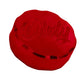 2011-2016 Powerstroke Brake Reservoir Improved Aesthetics Cap (067-ENG-0434)-Engine Caps-Dirty Diesel Customs-067-ENG-0434-RED-Dirty Diesel Customs