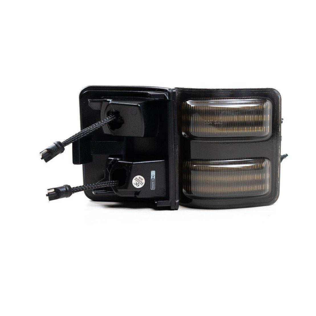 2011-2016 Powerstroke LED Side Mirror Lights (LF7920DS-1)-Side Mirror Lenses-Morimoto-Dirty Diesel Customs