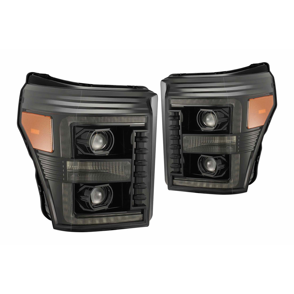 2011-2016 Powerstroke Luxx-Series LED Headlights (880143)-Headlights-AlphaRex-Dirty Diesel Customs