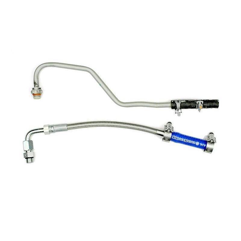 2011-2016 Powerstroke Turbo Coolant Feed Line (SD-TURB-COOL-6.7P)-Turbo Kit Accessory-Sinister-SD-TURB-COOL-6.7P-Dirty Diesel Customs