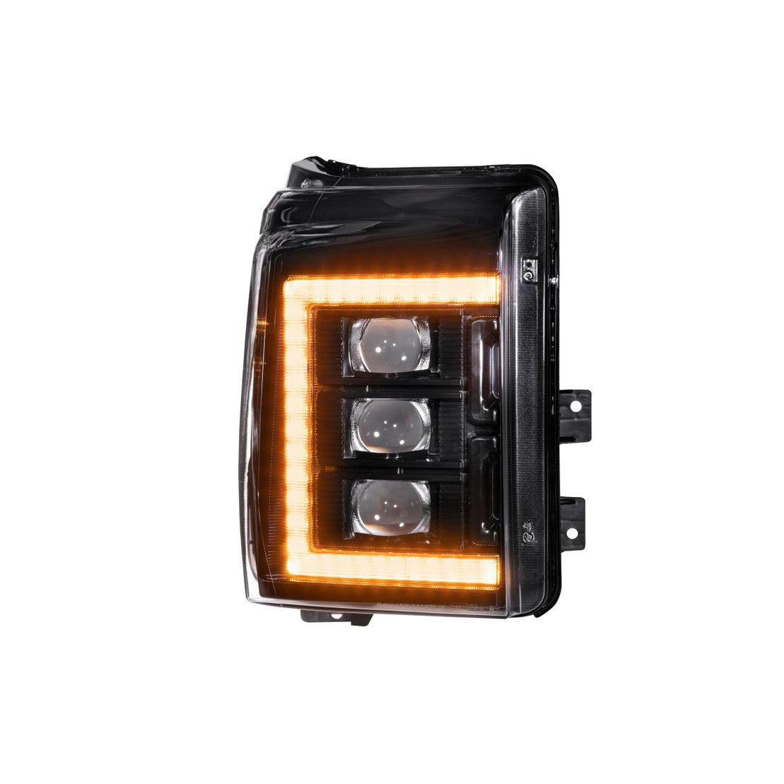 2011-2016 Powerstroke XB LED Headlights (LF505-A-ASM)-Headlights-Morimoto-LF505-A-ASM-Dirty Diesel Customs