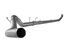 2011-2018 Cummins C&C 5" Turbo Back Race Exhaust - No Muffler (FLO 654)-Turbo Back Exhaust System-Flo-Pro-FLO-SS654-Dirty Diesel Customs