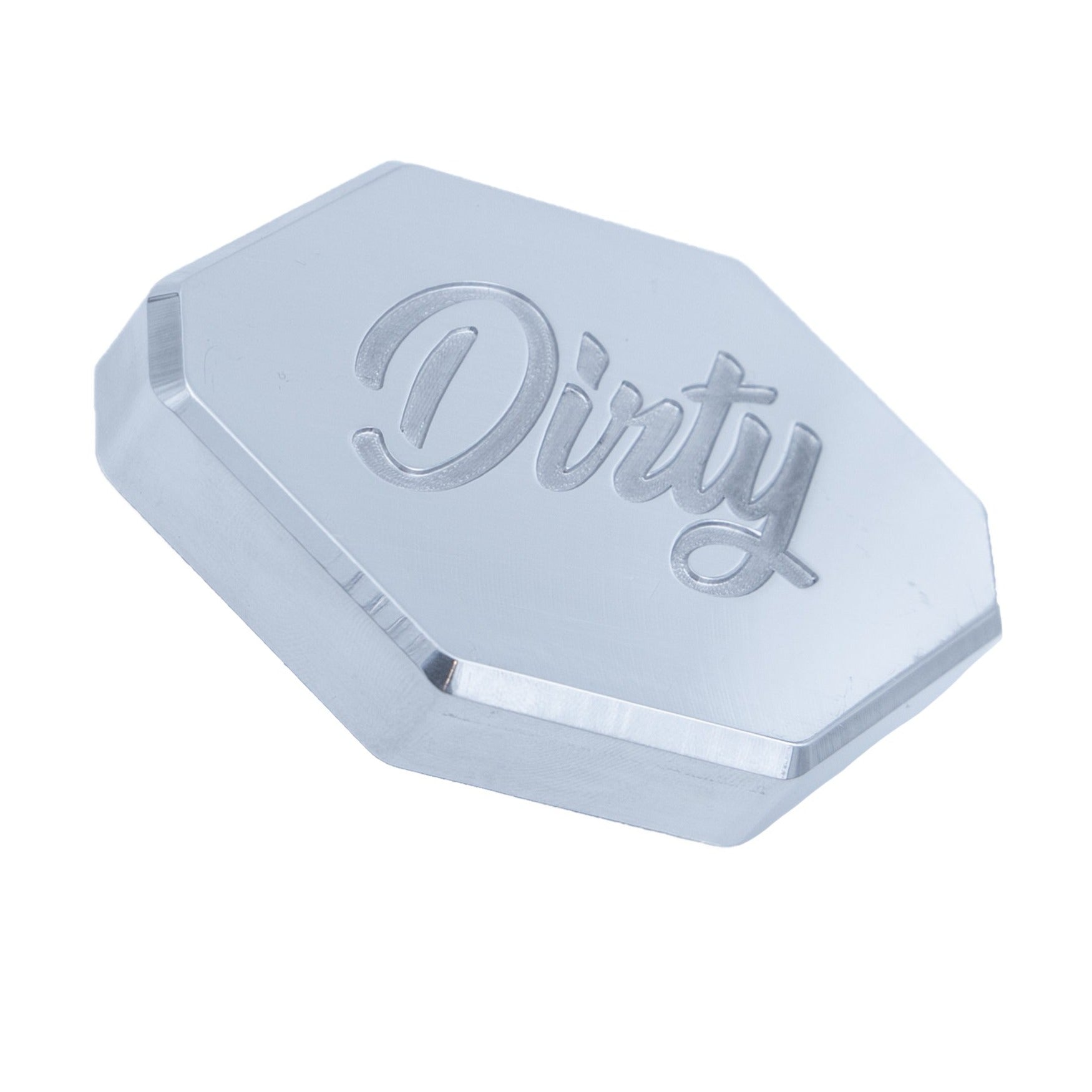 2011-2019 Powerstroke Small Coolant Reservoir Improved Aesthetics Cap (067-ENG-0379)-Engine Caps-Dirty Diesel Customs-067-ENG-0379-Dirty Diesel Customs