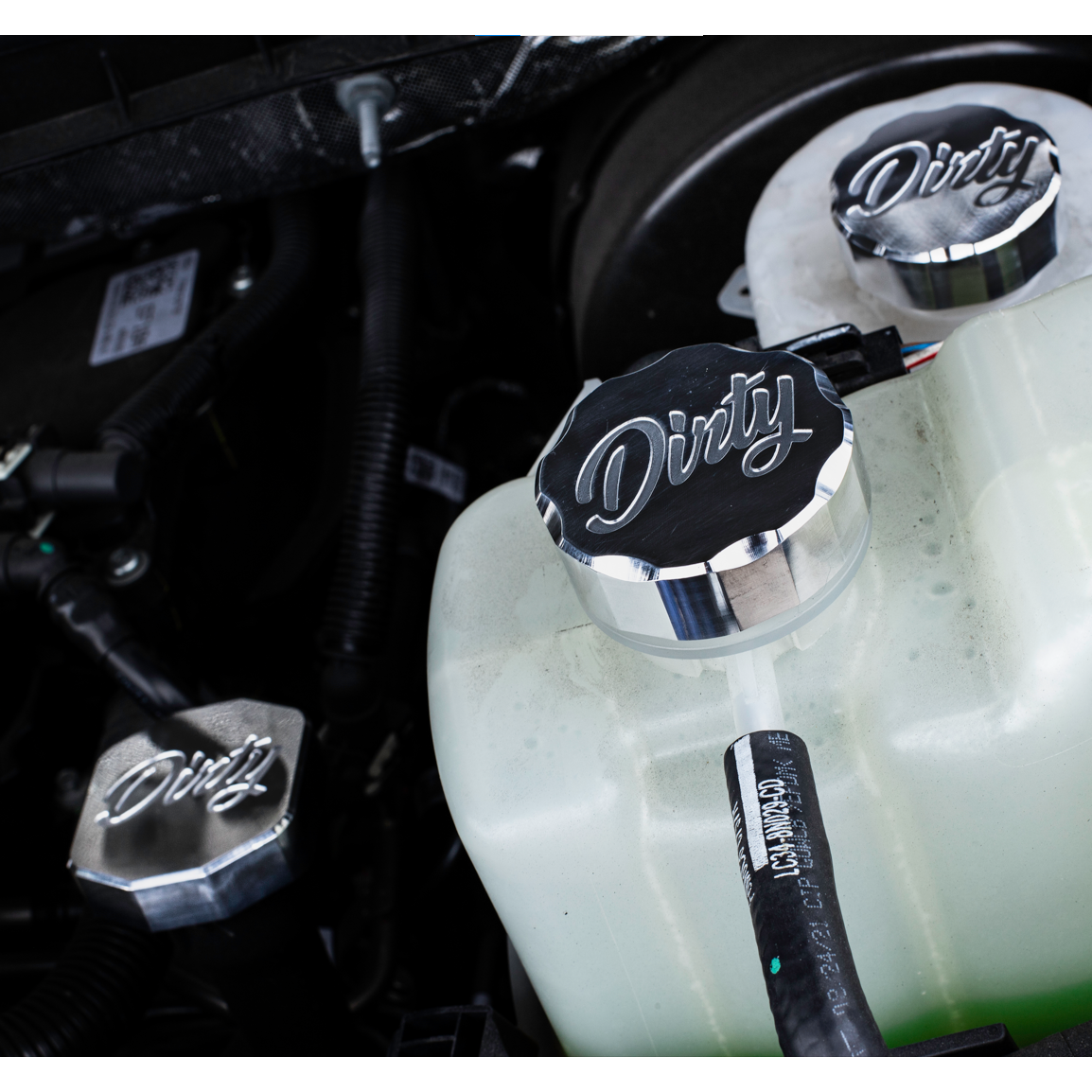 2011-2019 Powerstroke Small Coolant Reservoir Improved Aesthetics Cap
