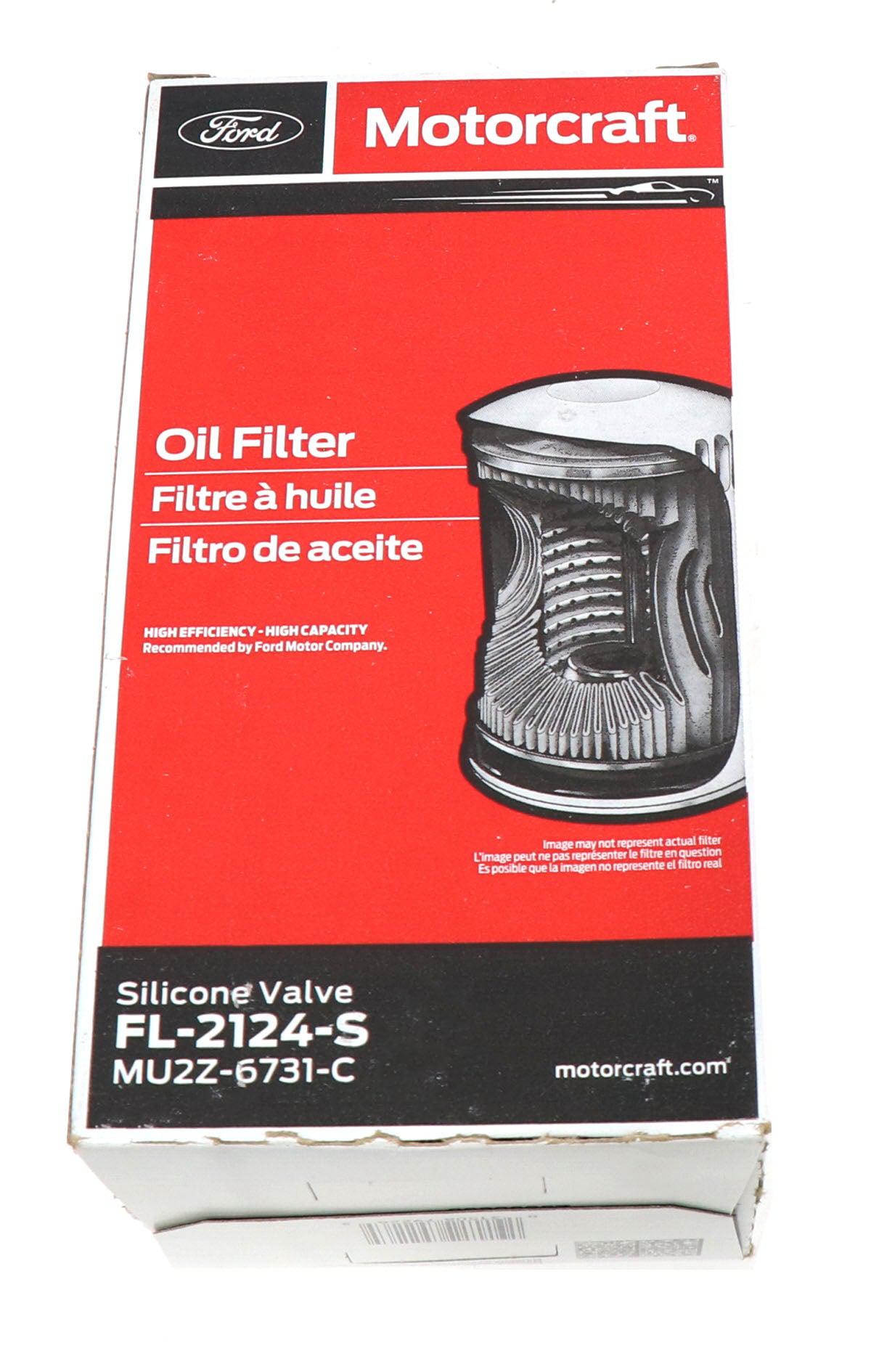 2011-2022 Powerstroke OEM Motorcraft Oil Filter (FL2124S)-Oil Filter-Motorcraft-FL2124S-Dirty Diesel Customs