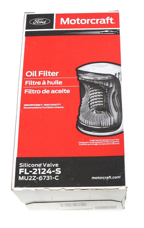 2011-2022 Powerstroke OEM Motorcraft Oil Filter (FL2124S)-Oil Filter-Motorcraft-FL2124S-Dirty Diesel Customs