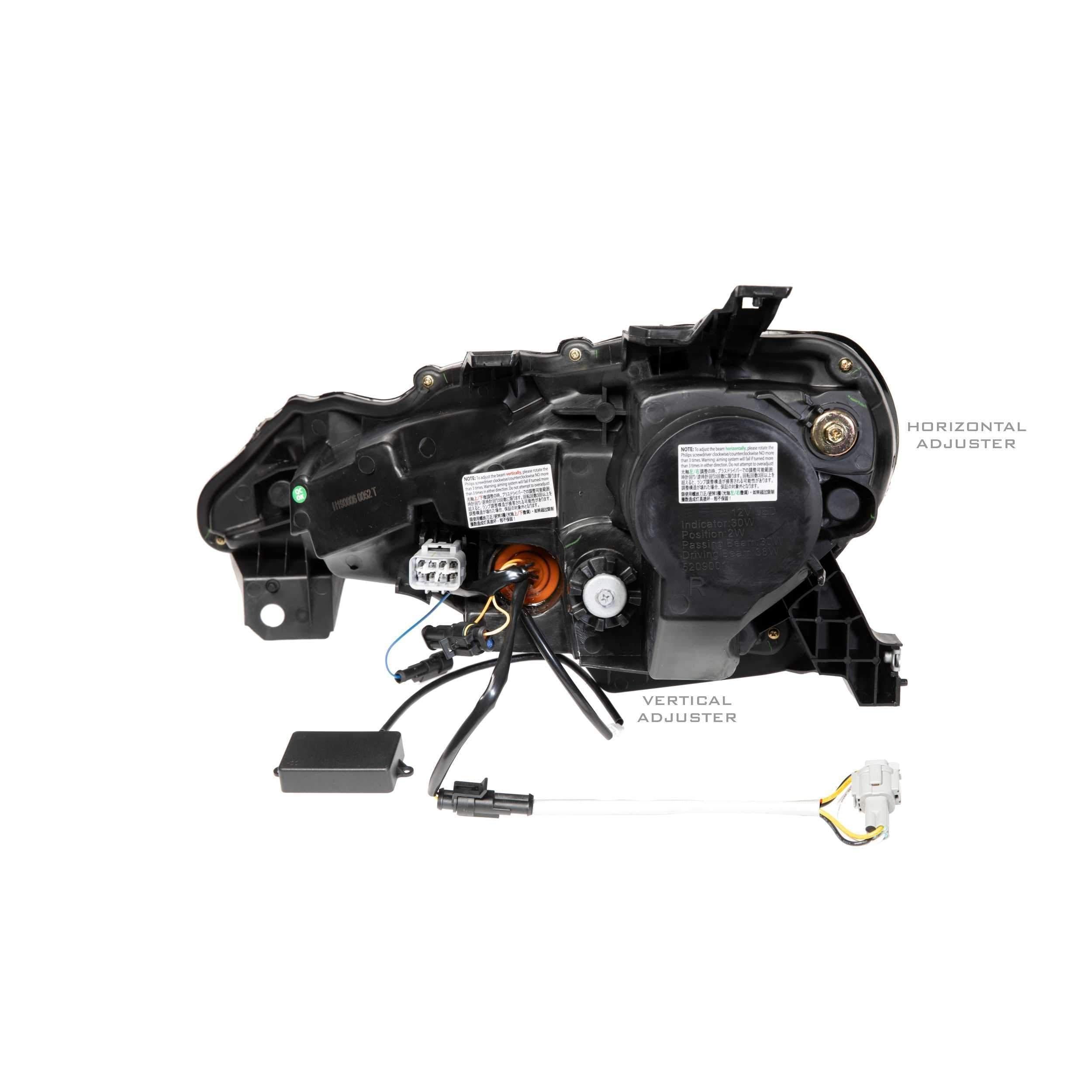 2012-2018 FR-S / BRZ / GT86 XB LED Black Headlights | DDC – Dirty