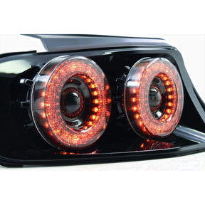 2013-2014 Mustang XB LED Smoked Tail Lights (LF422)-Tail Lights-Morimoto-LF422-Dirty Diesel Customs