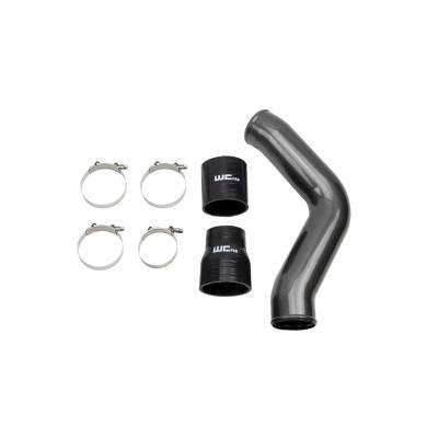 2013-2018 Cummins 3.5" Driver side Intercooler Pipe Kit (WCF100434)-Intercooler Piping-Wehrli Custom Fabrication-Dirty Diesel Customs