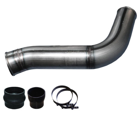 2013-2018 Cummins 3.5" Mega Driver-Side Intercooler Tube (PRC1318BT)-Intercooler Piping-Pusher-Dirty Diesel Customs