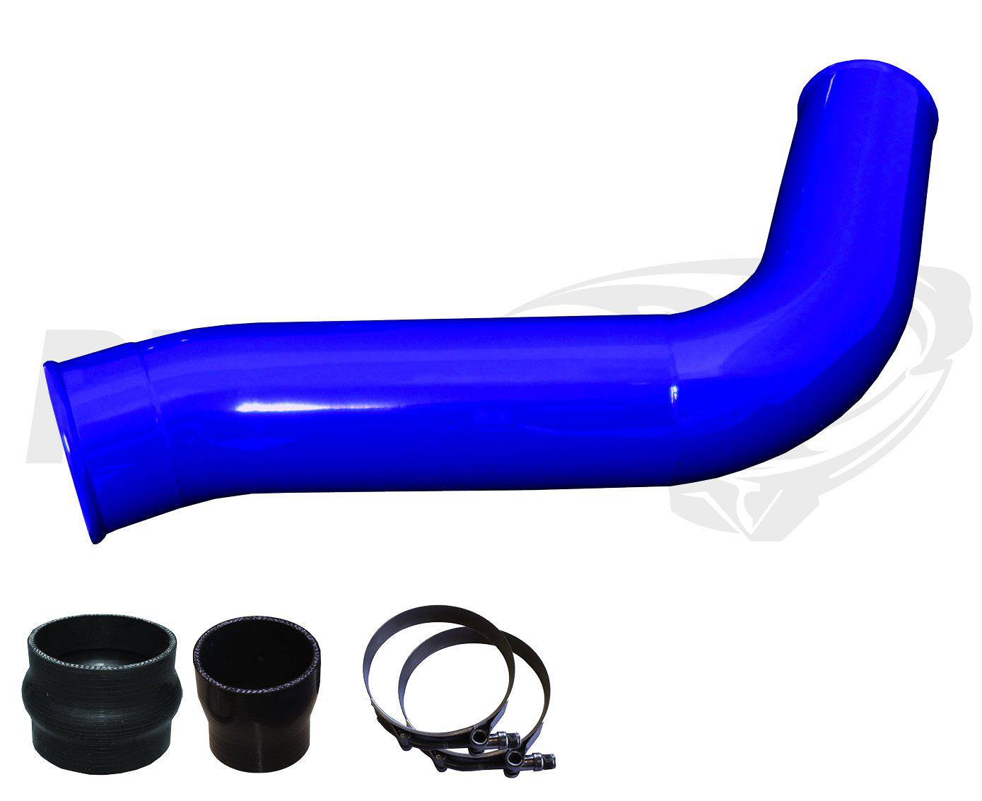 2013-2018 Cummins 3.5" Mega Driver-Side Intercooler Tube (PRC1318BT)-Intercooler Piping-Pusher-PRC1318BT_U-Dirty Diesel Customs