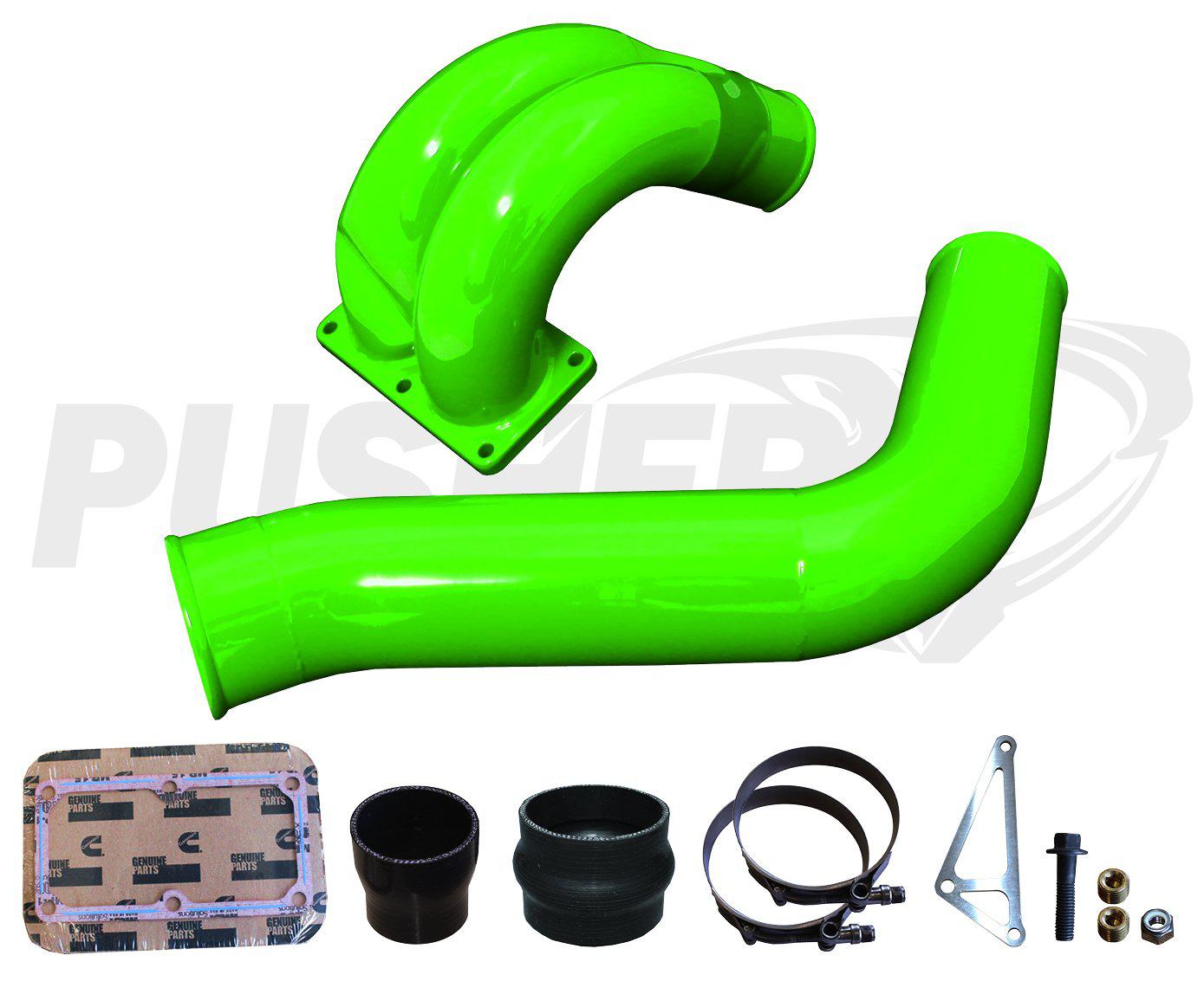 2013-2018 Cummins 3.5" Mega Intake System (PRC1318MKT)-Intake Manifold-Pusher-PRC1318MKT_G2-Dirty Diesel Customs