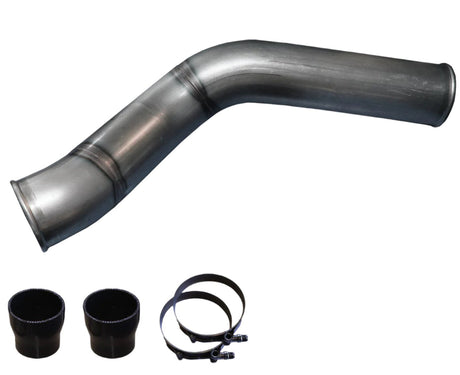 2013-2018 Cummins 3.5" Mega Passenger-Side Intercooler (PRC1318HP)-Intercooler Piping-Pusher-Dirty Diesel Customs