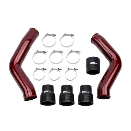 2013-2018 Cummins Stage 1 High Flow Intake Bundle Kit (WCF100423)-Intake Kit-Wehrli Custom Fabrication-WCF100423-RED-Dirty Diesel Customs