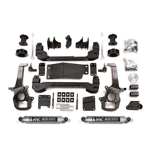2013-2018 Ram 1500 4WD 2-4" Lift Kit (BDS670H)-Lift Kit-BDS-BDS670H-Dirty Diesel Customs