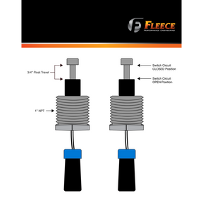 2013-2018 Universal/ Duramax Float Switch (FPE-FS-UNIV-2M-SS)-Sensor Connector-Fleece Performance-FPE-FS-UNIV-2M-SS-Dirty Diesel Customs