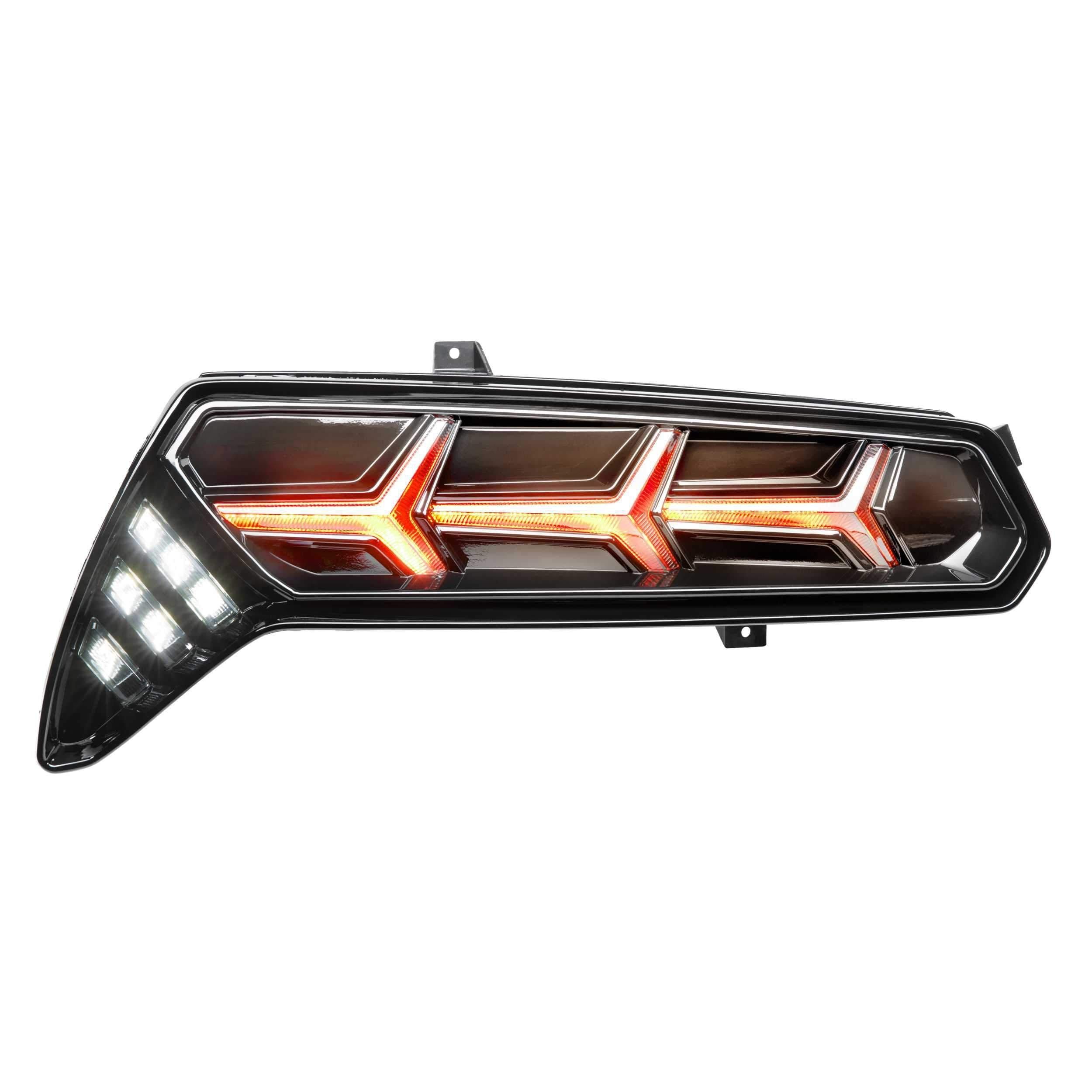 2014-2018 Chevrolet Corvette XB LED Smoked Tail Lights (LF464)-Tail Lights-Morimoto-Dirty Diesel Customs