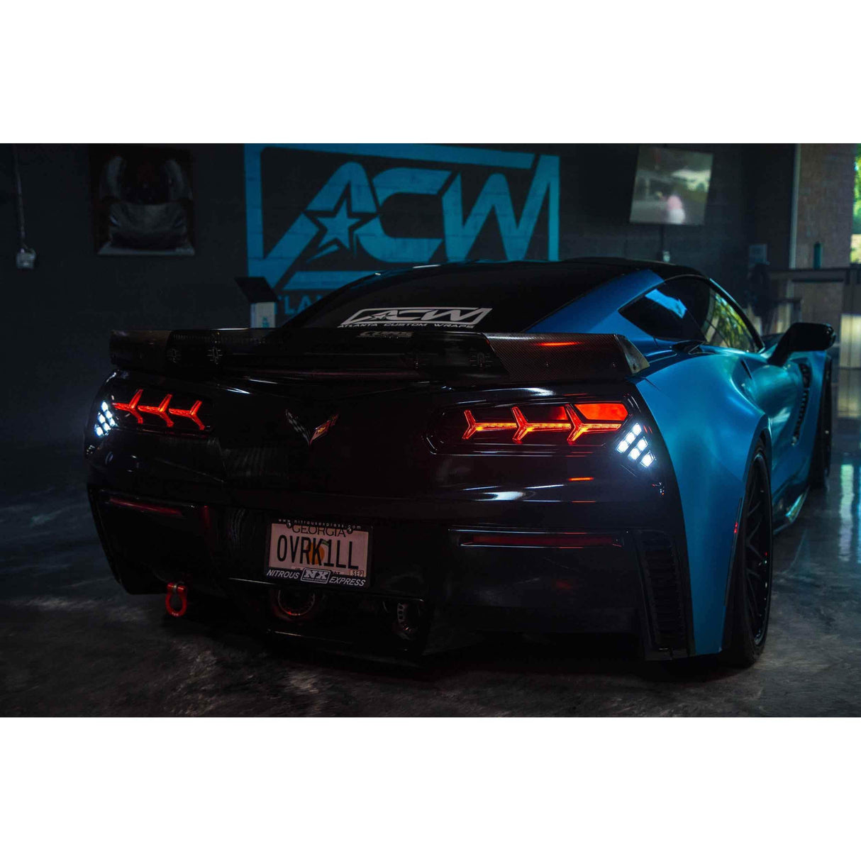 2014-2018 Chevrolet Corvette XB LED Smoked Tail Lights (LF464)-Tail Lights-Morimoto-Dirty Diesel Customs
