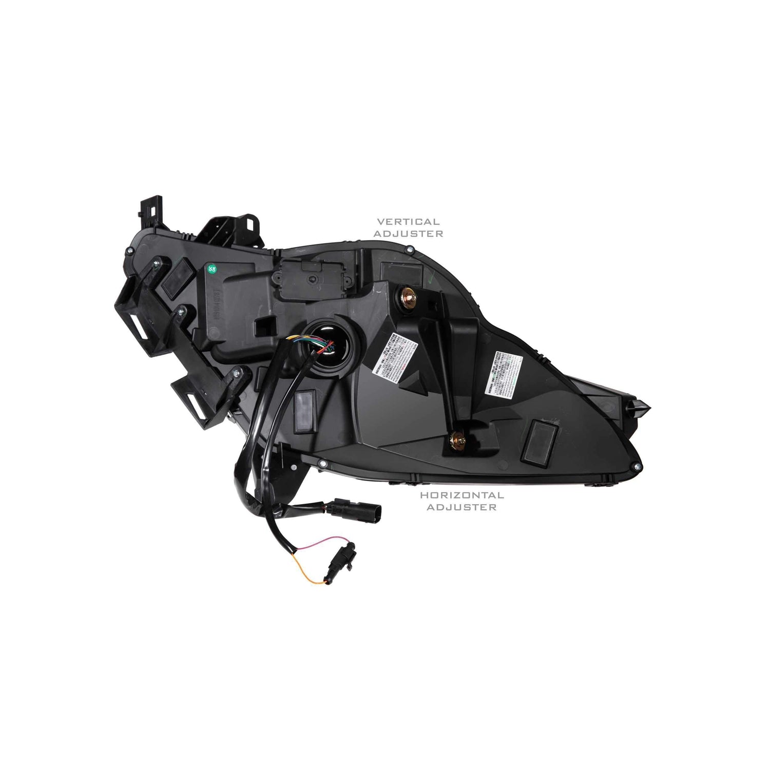 2014-2019 Corvette XB LED Black Headlights (LF463)-Headlights-Morimoto-Dirty Diesel Customs