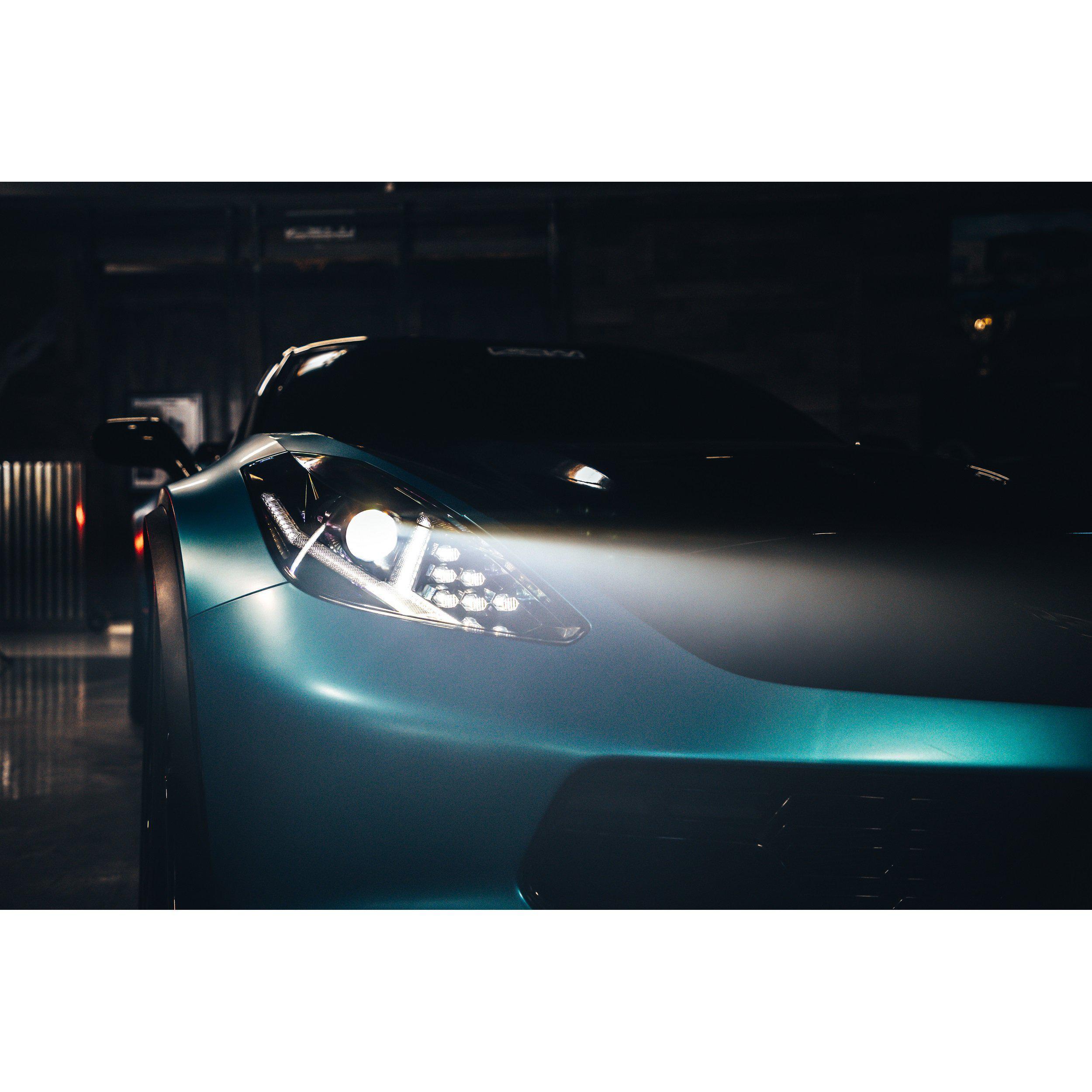 2014-2019 Corvette XB LED Black Headlights (LF463)-Headlights-Morimoto-Dirty Diesel Customs