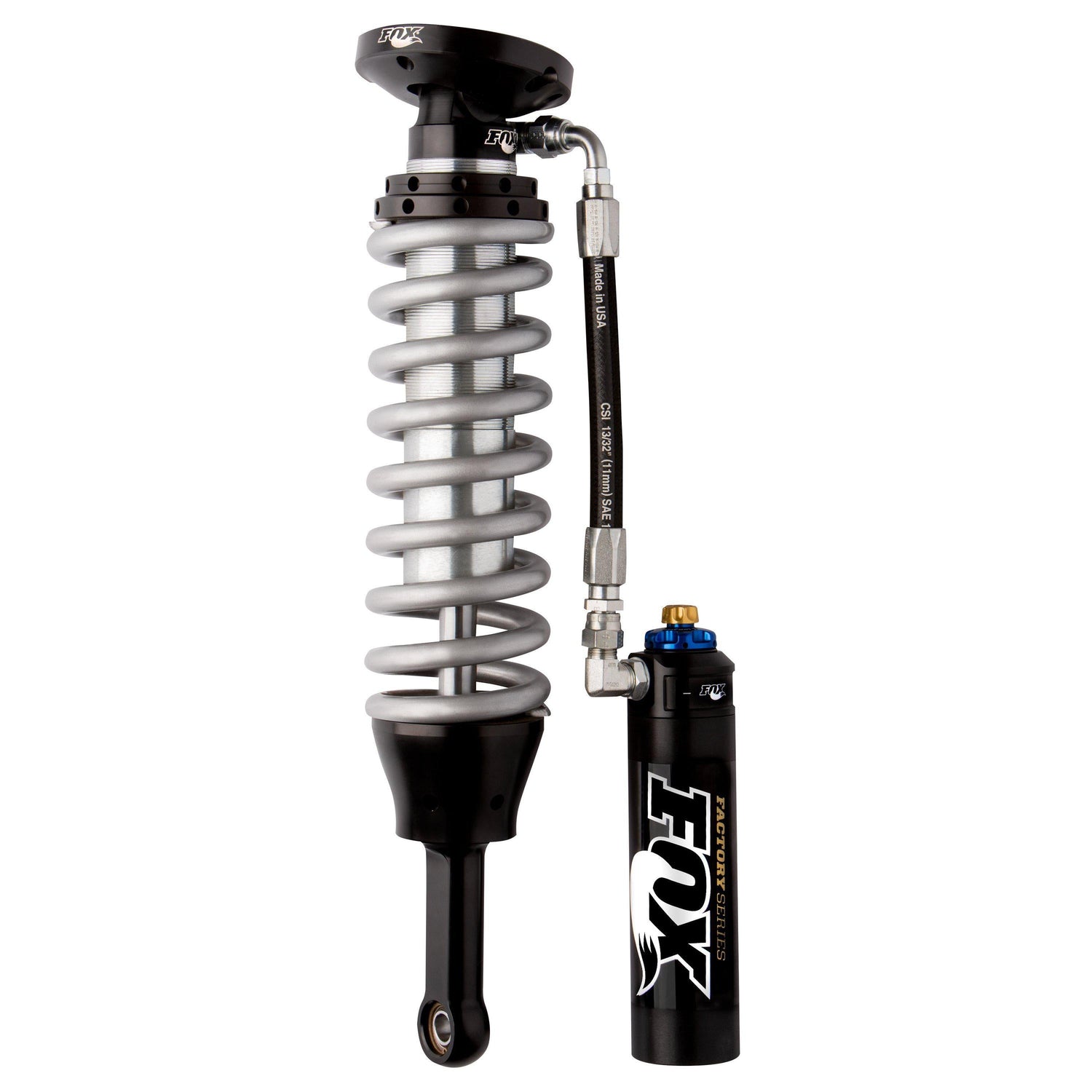 2014-2020 3.0L Powerstroke 0-2" Lift Front Adjustable Factory Race Series 2.5 Coil-Over Pair (883-06-132)-Coilovers-FOX-Dirty Diesel Customs