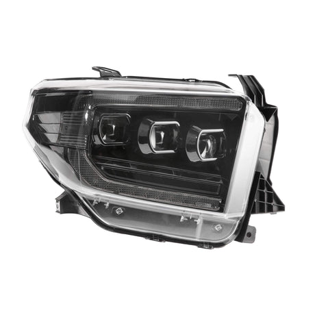 2014-2020 Toyota Tundra XB Black LED Headlights (LF532.2-ASM)-Headlights-Morimoto-Dirty Diesel Customs