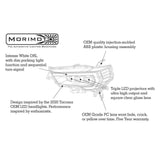 2014-2021 Toyota 4Runner XB LED Amber Headlights (LF531.2-A-ASM)-Headlights-Morimoto-Dirty Diesel Customs