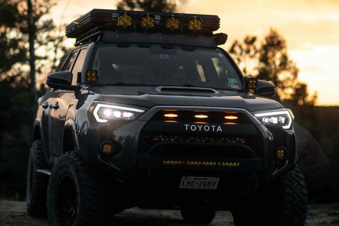 2014-2021 Toyota 4Runner XB LED Black Headlights (LF531.2-ASM)-Headlights-Morimoto-Dirty Diesel Customs