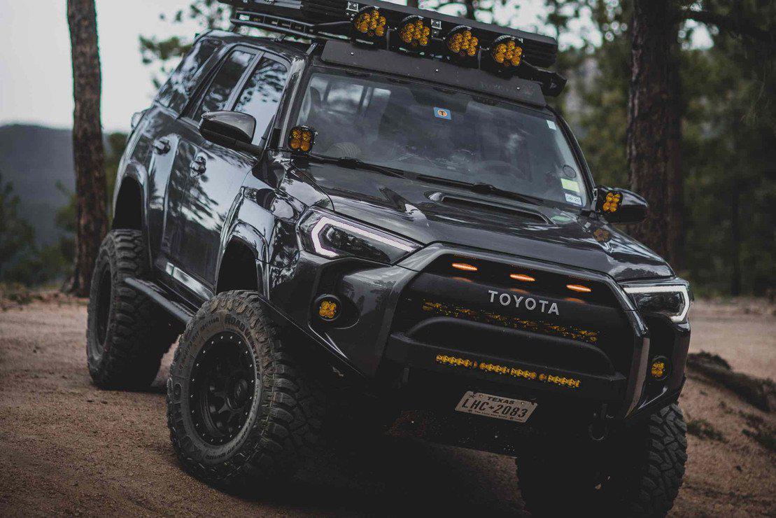 2014-2021 Toyota 4Runner XB LED Black Headlights (LF531.2-ASM)-Headlights-Morimoto-Dirty Diesel Customs