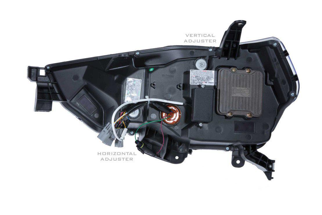 2014-2021 Toyota 4Runner XB LED Black Headlights (LF531.2-ASM)-Headlights-Morimoto-Dirty Diesel Customs