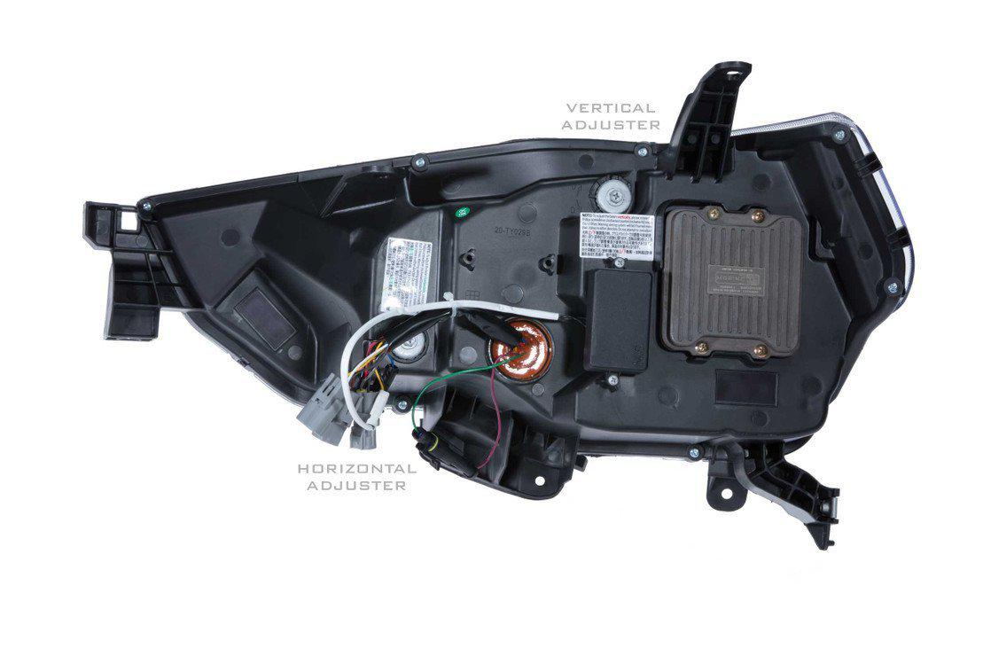2014-2021 Toyota 4Runner XB LED Black Headlights (LF531.2-ASM)-Headlights-Morimoto-LF531.2-ASM-Dirty Diesel Customs