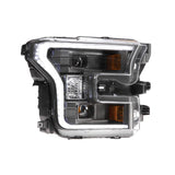 2015-2017 F150 XB Hybrid LED Smoked Headlights (LF550)-Headlights-Morimoto-Dirty Diesel Customs