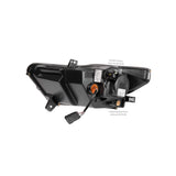 2015+ Ford Mustang XB LED Black Headlights (LF410)-Headlights-Morimoto-Dirty Diesel Customs
