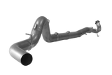 2015.5-2016 Duramax 5" Downpipe Back Exhaust - No Muffler (FLO 671NM)-Downpipe Back Exhaust System-Flo-Pro-FLO-671NM-Dirty Diesel Customs