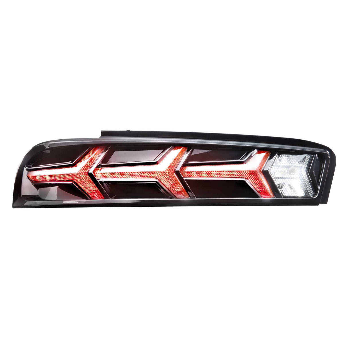 2016-2018 Chevrolet Camaro XB LED Lambo Smoked Tail Lights (LF401)-Tail Lights-Morimoto-Dirty Diesel Customs