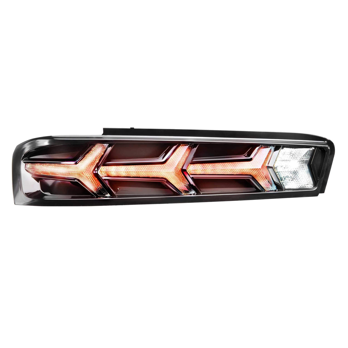 2016-2018 Chevrolet Camaro XB LED Lambo Smoked Tail Lights (LF401)-Tail Lights-Morimoto-Dirty Diesel Customs