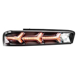 2016-2018 Chevrolet Camaro XB LED Lambo Smoked Tail Lights (LF401)-Tail Lights-Morimoto-Dirty Diesel Customs