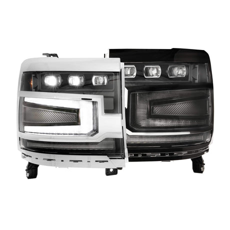 2016-2018 Silverado 1500 XB LED Headlights (LF542-ASM)-Headlights-Morimoto-Dirty Diesel Customs