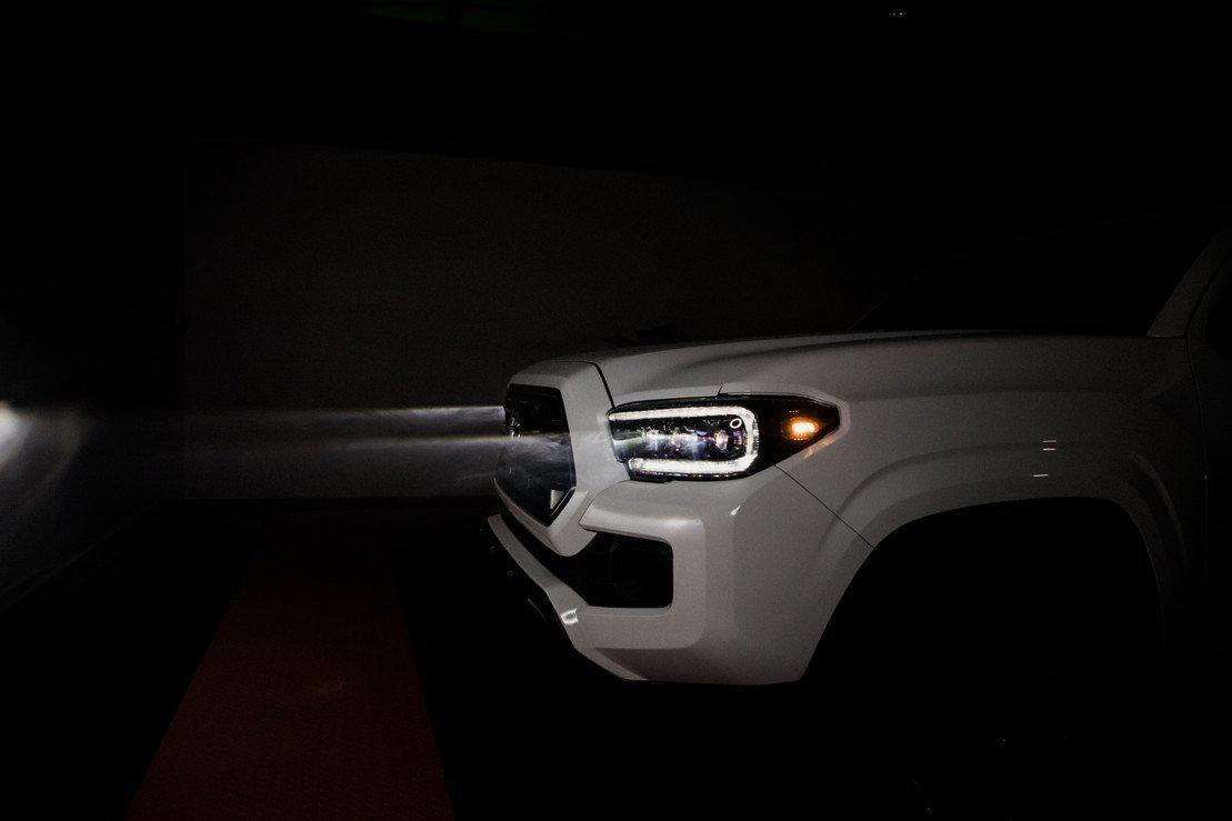 2016-2020 Toyota Tacoma XB LED Black Headlights (LF530)-Headlights-Morimoto-Dirty Diesel Customs