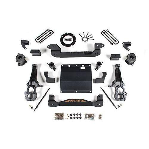 2017-2018 2.8L Duramax Colorado 4" Lift Kit (BDS745H)-Lift Kit-BDS-Dirty Diesel Customs