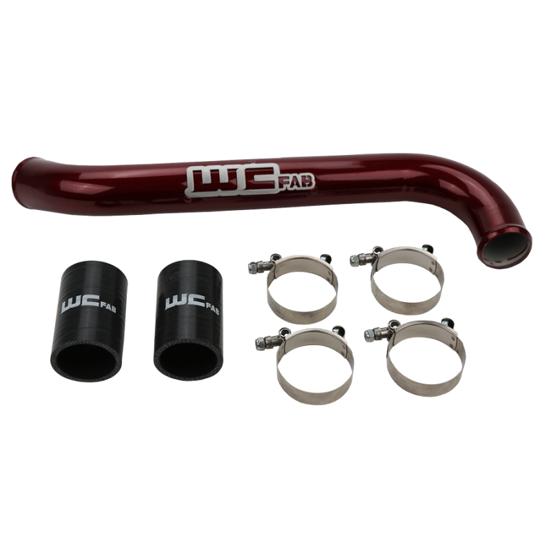 2017-2019 Duramax Upper Coolant Pipe (WCF100742)-Coolant Pipes-Wehrli Custom Fabrication-Dirty Diesel Customs