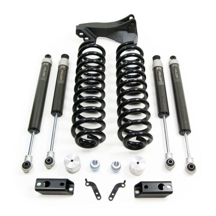 2017-2019 Powerstroke 2.5" Front Coil Spring Lift Kit w/ Falcon 1.1 Shocks (46-27240)-Lift Kit-ReadyLift-Dirty Diesel Customs