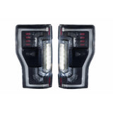 2017-2022 Powerstroke XB LED Smoked Taillights (garage-sale-LF350)-Tail Lights-Morimoto-Dirty Diesel Customs