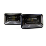 2017+ Powerstroke XB LED Black Fog Light (LF150)-Fog Lights-Morimoto-Dirty Diesel Customs