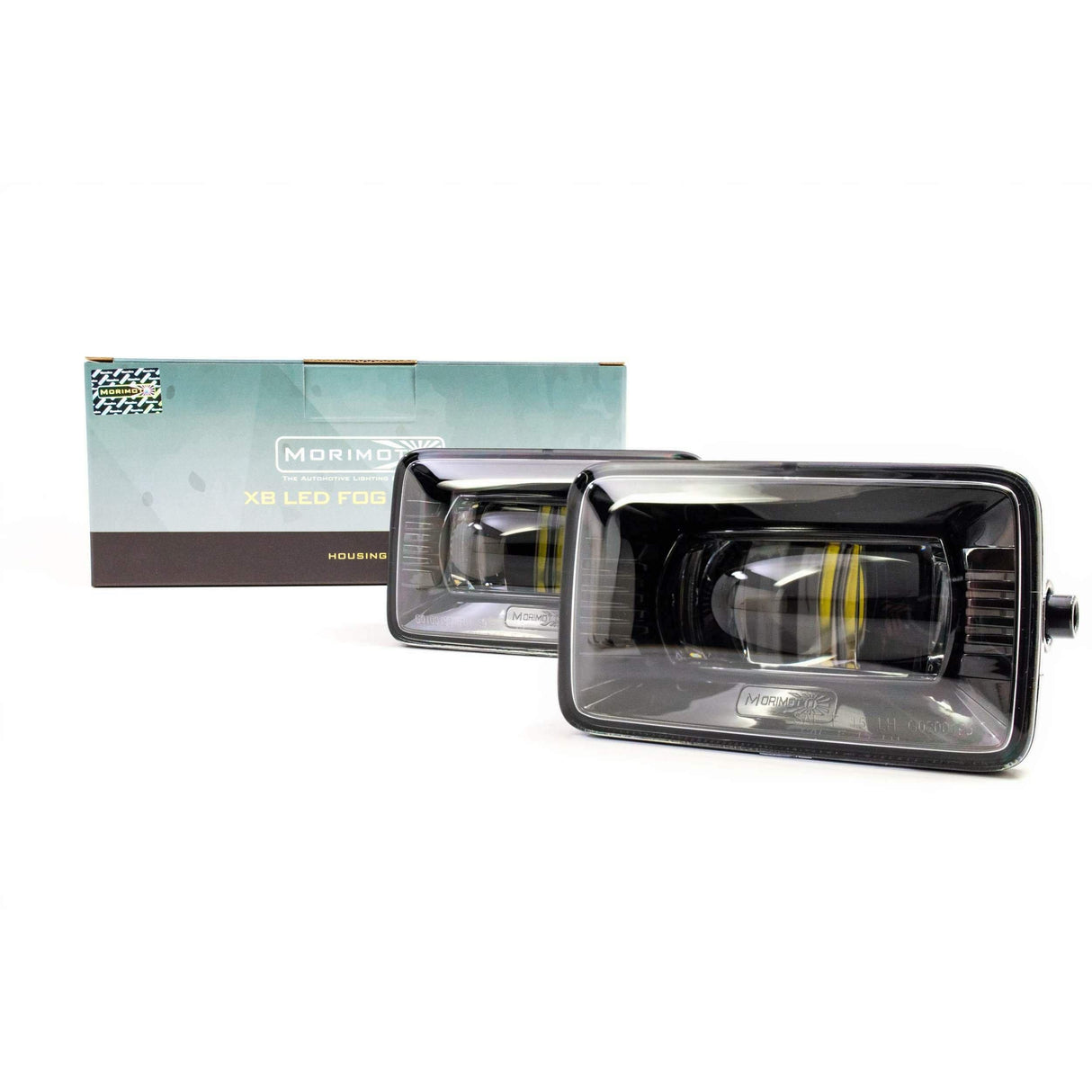 2017+ Powerstroke XB LED Black Fog Light (LF150)-Fog Lights-Morimoto-Dirty Diesel Customs